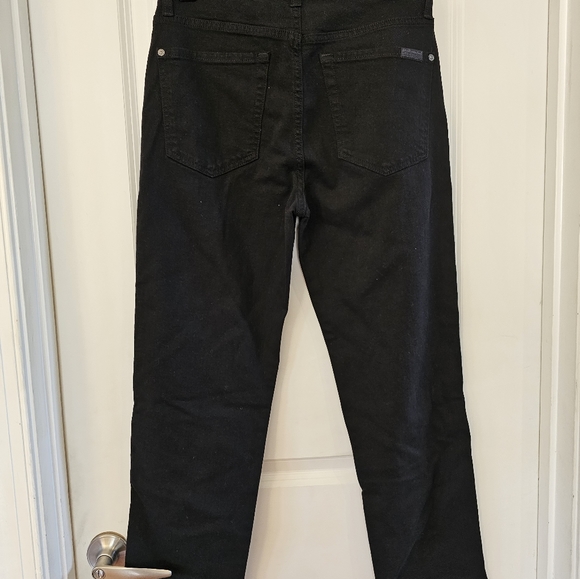 7 for all mankind high waist cropped straight size 29 - Picture 2 of 8